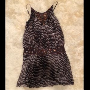 Brown Sue Wong Dress